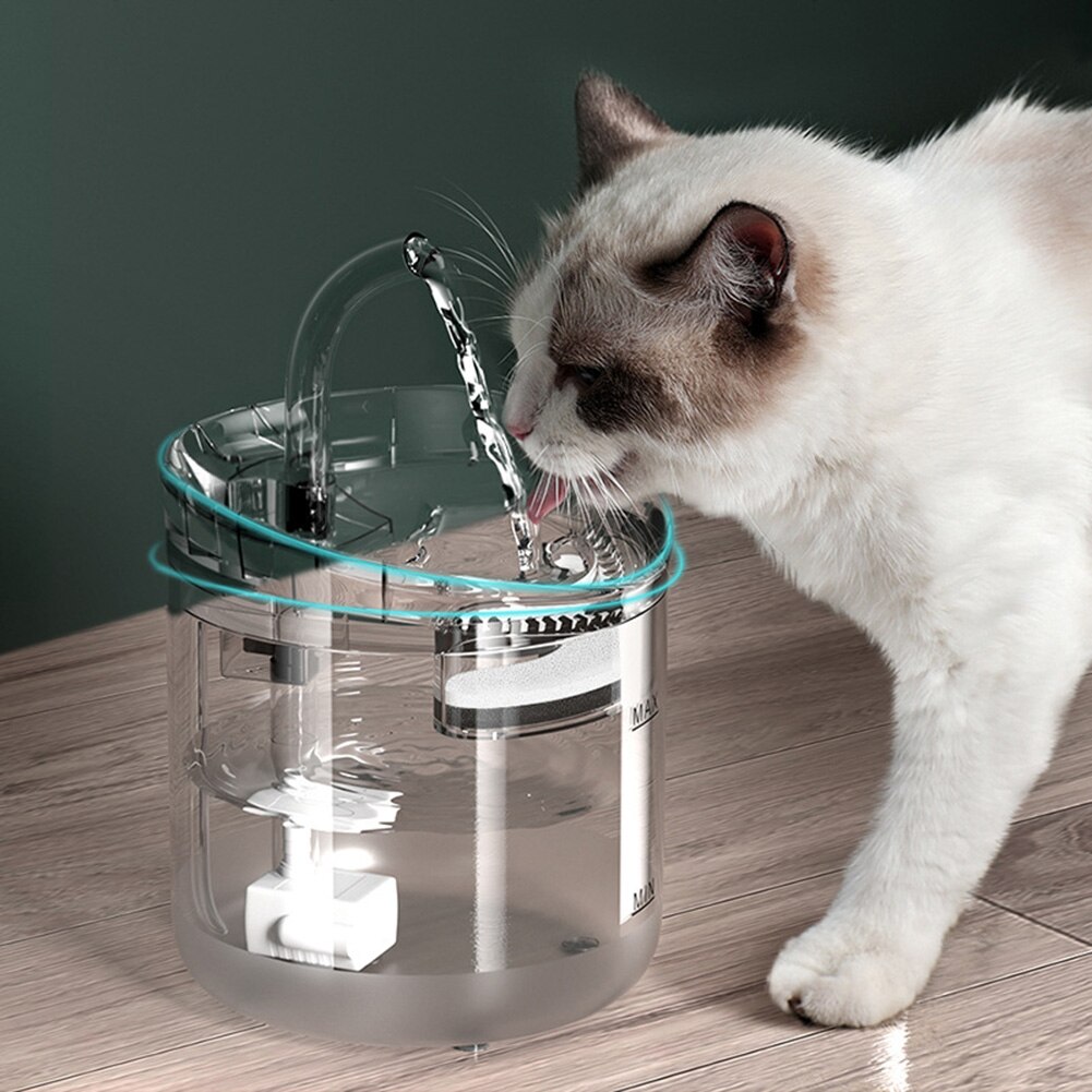 Hond die drinkt uit een schone waterbak thuis dankzij een waterontharder